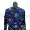 Cotton Blue Bandhani Print Gown by Neel Collection