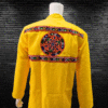 Men’s Yellow Embroidered Kurta by Neel Collection