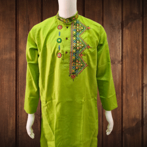 Men’s Green Kurta – Tribal Royal Edition by Neel Collection