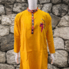 Men’s Mustard Yellow Kurta – Ram Leela Edition by Neel Collection
