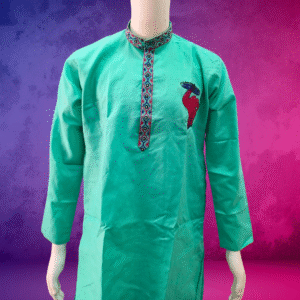 Men’s Turquoise Blue Kurta – Divine Grace Edition by Neel Collection