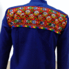 Navy Blue Kurta with Gujarati Mirror Embroidery – Festive Edition by Neel Collection