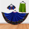 Royal Blue Chaniya Choli – A Splash of Colorful Tradition by Neel collection